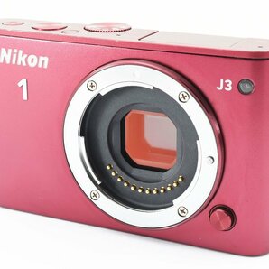 Nikon 1 J3 レッド ボディ 液晶黄変の画像2