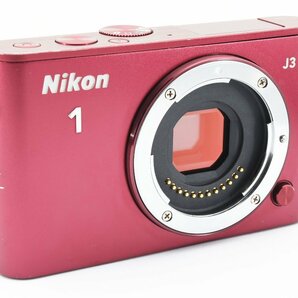 Nikon 1 J3 レッド ボディ 液晶黄変の画像4