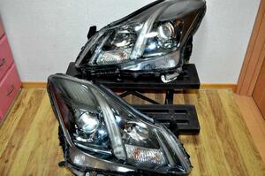 GRS200 GRS202 GWS204 200系 クラウン アスリート 純正 HID ヘッドライト 左右 セット 美品 黄ばみ無し STANLEY 30-341 P7890 ⑤