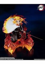 フィギュアーツZERO 鬼滅の刃 煉獄杏寿郎 炎柱 約150mm PVC・ABS製 塗装済み完成品フィギュア_画像7