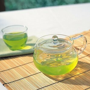 HARIO(ハリオ) 茶茶急須 丸 実用容量450ml 耐熱ガラス プレゼント ギフト 贈り物 CHJMN-45Tの画像5