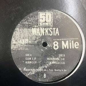 黒棚 HIPHOP,R&B 50 CENT - WANKSTA INST,シングル レコード 中古品