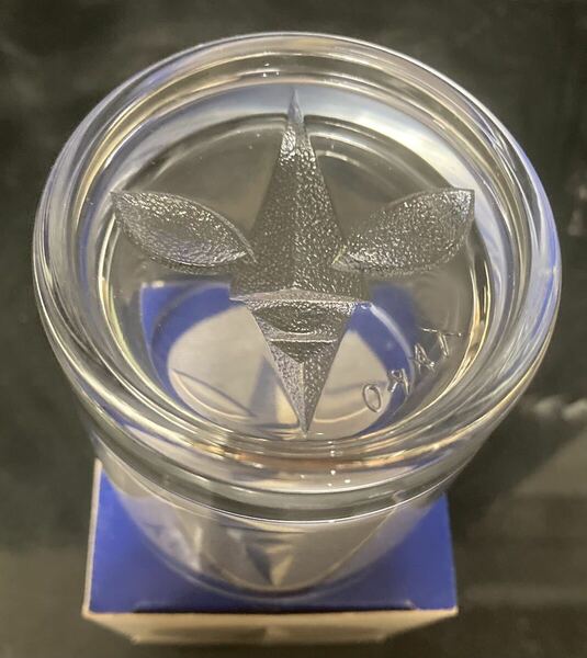 【未使用】岡本太郎 顔のグラス 初期 モデル ロバートブラウン ロックグラス 顔グラス TARO 太陽の塔 当時物 昭和レトロ 【送料無料】