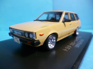 1/43アシェット トヨタ カローラ バン　ローダウン仕様　1979　TOYOTA COROLLA VAN