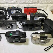 フィルムカメラ ジャンク まとめ 16点 キャノン コンパクトフィルムカメラ オートボーイ Nikon ニコン ペンタックス リコー ポケットフジカ_画像4