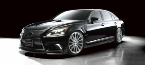 ヴァルド レクサス LS 460/600h F SPORT エアロパーツ 3点キット フロント/サイド/リア 平成24年10月 - 平成29年10月 USF40/UVF45 WALD