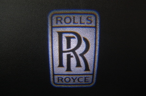 ロールスロイス ドーン / Rolls Royce Dawn RR マーク ロゴ ドア カーテシ LED 足元 イルミ 純正 交換 2個1セット