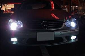 メルセデス ベンツ CLK クラス W209/C209/A209 ～ 06年 HID バルブ D2S 6000K 2個 1セット ヘッドライト ロービーム ランプ ライト 左右