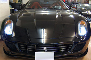 フェラーリ 599 純正 交換 用 HID ヘッドライト バルブ 8000K 2個 1セット Ferrari 599 GTB Fiorano ロービーム 左右 ライト ランプ