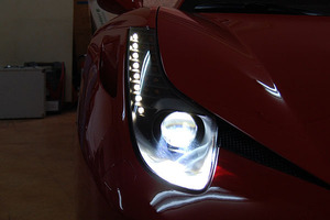 フェラーリ 458 イタリア HID バルブ 6000K 2個 左右 1セット あんしん 保証 ロービーム 純正 交換 Ferrari 458 Italia