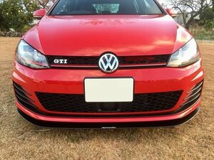 ネクストイノベーション フォルクスワーゲン Golf 7 GTI フロントアンダースポイラー 5mm グロスブラック エアロ パーツ