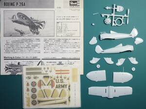 ☆★タカラ・レベル 1/72 ボーイング P-26A ピーシューター ※箱無・切離し欠品ジャンク☆★