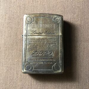 UA468 ZIPPO オイルライター BRADFORD.PA. MADE IN U.S.A №0282 