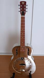  прекрасный товар :Dobro Hound Dog M-14 Metal Body Round Neck 2022 год производства 