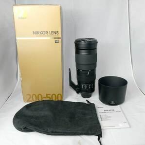 【美品】ニコン・Nikon AF-S NIKKOR 200-500mm f/5.6E ED VR 望遠ズーム・FマウントCPU内蔵Eタイプ、AF-Sレンズ【使用回数少なめ】の画像8