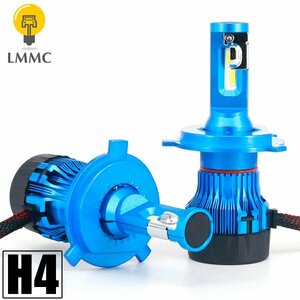 CREE 車検対応 LEDヘッドライト H4 バラスト不要 H4Hi/Lo切替 10000lm H4ハイロー H4HiLo ホワイト