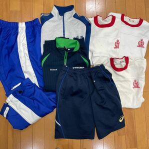 8 5 コスプレ衣装 asics Reebok グリンズ ジャージ ハーフパンツ スポーツシャツ スポーツパンツ 中学 高校 女子の画像1