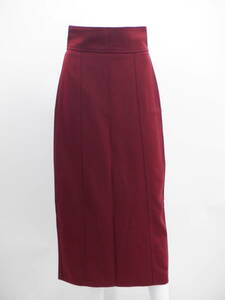 [ new goods ][INGNI wing ]tsu il narrow skirt / bordeaux [ including in a package possibility ][ skirt ][ bottoms ]