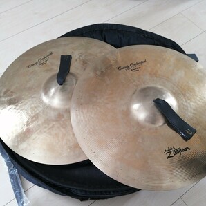 A.Zildjian 19 CLASSIC ORCH.SEL MED LIGHT キャリーケース付の画像1