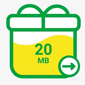 【20メガ】mineoパケットギフト 20Mbの画像1