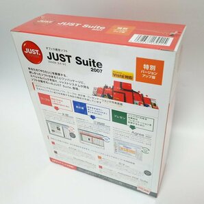 【同梱OK】 Just Suite 2007 ■ 一太郎 ■ 花子 (フォトレタッチ) ■ 三四郎 (表計算） ■ Agree (プレゼン) ■ Shuriken ■ Just PDFの画像2
