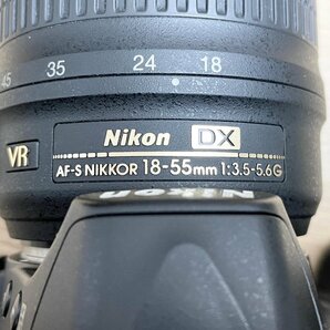 Y-04003 Nikon ニコン デジタル一眼レフカメラ レンズセット D3100 AF-S NIKKOR 18-55mm VR Kit バッグ付属 店頭引渡歓迎の画像6