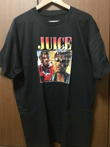juice wrld ジュースワールド L Tシャツ ヒップホップ hiphop ラッパー ラップTシャツ ブラック black 黒色 半袖 送料無料 トラップ