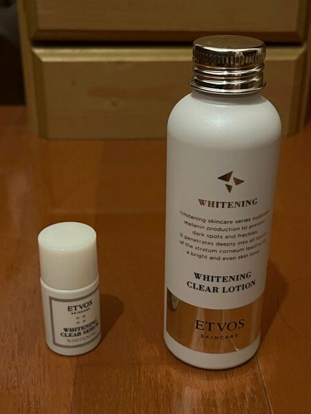 エトヴォス 薬用 ホワイトニングクリアローション 120ml 美白化粧水　薬用ホワイトニングクリアセラム　セット