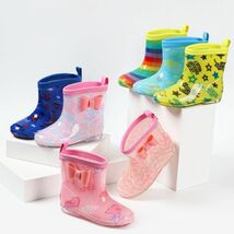 レインブーツ　ピンク　リボン　17cm 子ども　長靴　キッズ かわいい　 雨靴　幼稚園　保育園　女の子　雨具　人気　レインシューズ_画像4