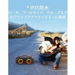 xdobo vibe plus ブルートゥーススピーカー Bluetooth 高音質 大音量 ステレオ 超重低音 防水 IP67 TWS ワイヤレススピーカーの画像4