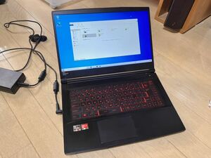 MSI MS-16WK laptop ryzen 7 4800H junk treatment 