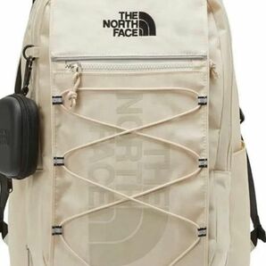 THE NORTH FACE　新品　ノースフェイスリュック 【ハードケースポーチ・エコバッグ付】ベージュ