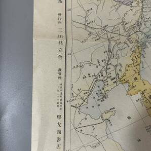 蔵出し品 明治三十八年発行 【沿海州細密全園 勘察加 樺太及 】 カムサッカ詳密全図 陸地測量調査部編纂 古地図 当時物の画像10