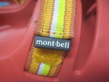一点物!! 美品 mont-bell モンベル ラバーサンダル サボサンダル サイズ 20_画像6