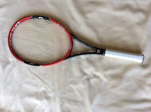 中古品 PRO STAFF RF97 the Roger FEDERER AUTOGRAPH PRO OVER GRIP W