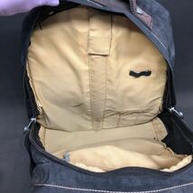 G109 【KIPLING 大容量リュック】 ブラック KIPLING 登山 ストリート カジュアル ナイロン 中古 保管品_画像6