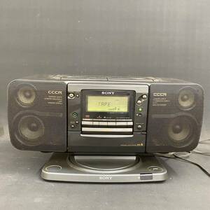 K2884 SONY ソニー ソナホーク ZS-6 専用スタンド付き SWV-Y1 通電OK ジャンク ラジオ CD カセット CDラジカセ 