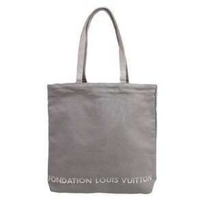 フォンダシオン ルイヴィトン LOUIS VUITTON ルイヴィトン美術館限定モデル トートバッグ LV-FDT-GY-POCKET 内ポケット付き グレー 