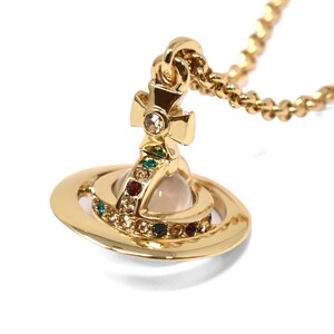 Vivienne Westwood Vivienne Westwood 63020098-R001-CN NEW PETITE ORB PENDANT necklace neck lady's 