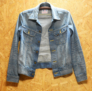  Дамский размер M Lee × Discoat 89624 Сотрудничество на заказ джинсовой куртка Jigan