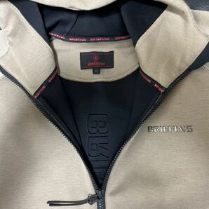 BRIEFING GOLF ブリーフィング ゴルフ WARM 3D LOGO PARKA ダブルジップ ストレッチ ダンボールニット BRG233M54の画像2