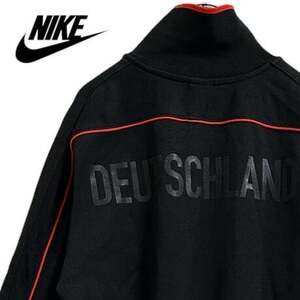 TBK196.@ NIKE DEUTSCHLAND Germany representative jersey jersey men's M size black black 