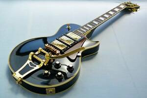 一時値下げ！Aria Pro II LP-650 Mod. Bigsby 3ピックアップ ビグズビー系 Peter Frampton アリア 80年 整備&クリーニング済み #24 D01-02