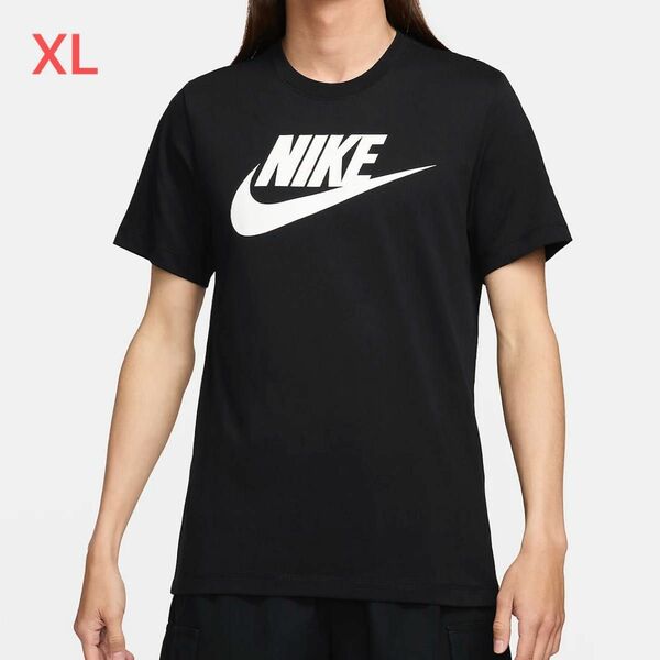 ナイキ XLサイズ NSW アイコン Tシャツ ブラック