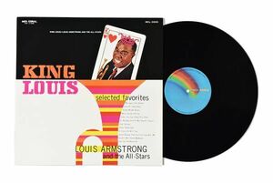 Louis Armstrong And The All-Stars / King Louis / ルイ・アームストロング / MCA MCL-3009 / LP / 国内盤 / 1975年 / Mono