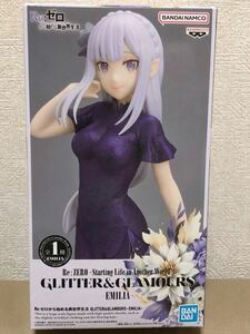 Re:ZERO Starting Life Another World GLITTER&GLAMOURS EMILIA フィギュア 未開封新品 ゼロから始める異世界生活 エミリア リゼロ 