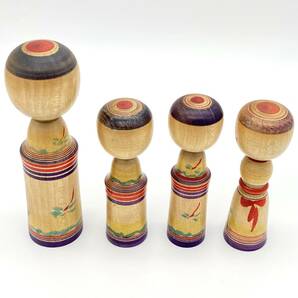 こけし コケシ 4点 まとめて 井上ゆき子 伝統工芸 郷土玩具 民芸品 （0422-2）の画像6