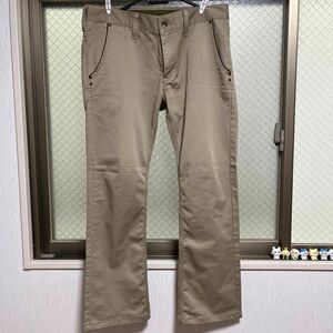 EDWIN ストレート チノパン　XV KHAKI