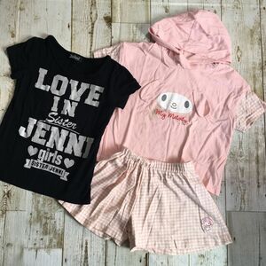 サンリオ　マイメロ　セットアップ　半袖tシャツ　2点セット　110 子供服