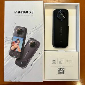 Insta360 X3 360度カメラ アクションカメラ 新型1/2インチ48MPセンサー IPX8防水 5.7K360